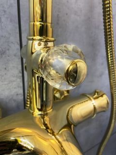 Душевая система с термостатом AltroBagno Beatrice 030408 Or золото